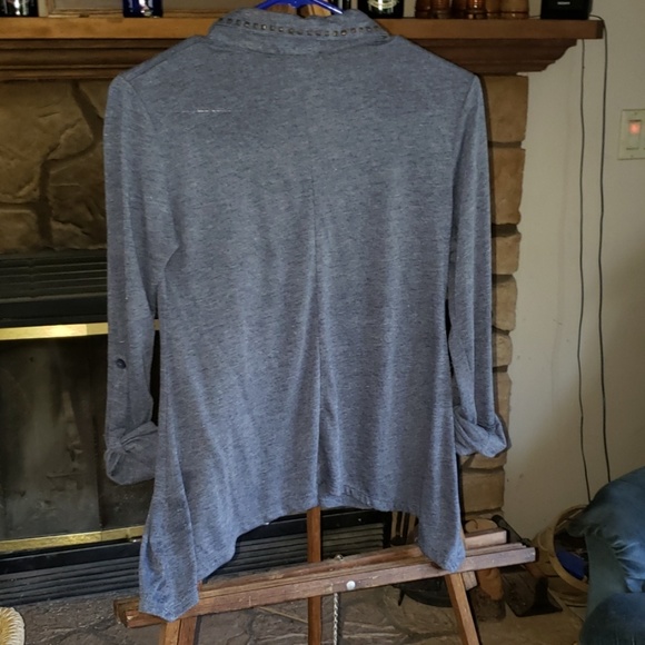 Embellished button down - Picture 2 of 4